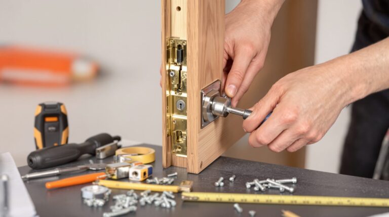 serrure à encastrer