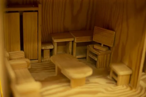 création décor miniature book nook déco bibliothèque