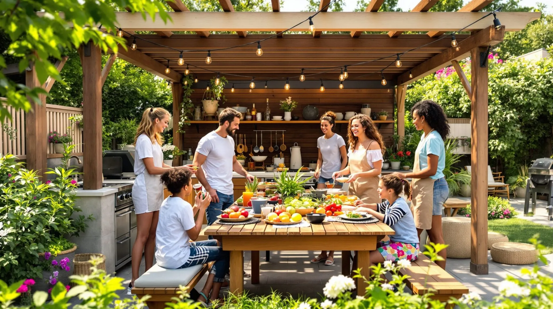 cuisine plein air