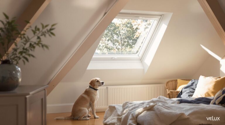 chien assis fenêtre