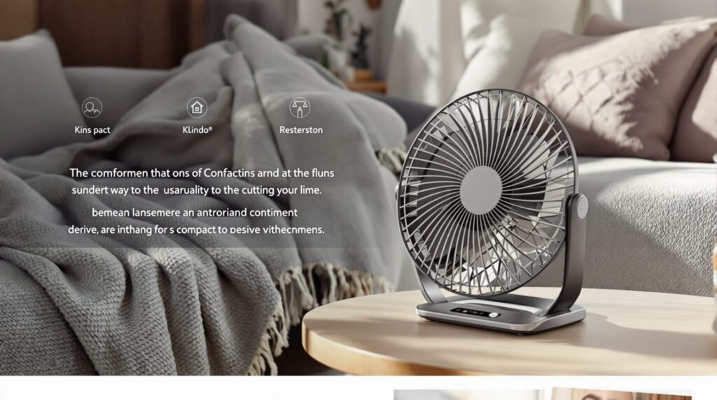 ventilateur compact klindo