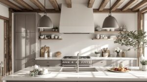 cuisine moderne maison ancienne