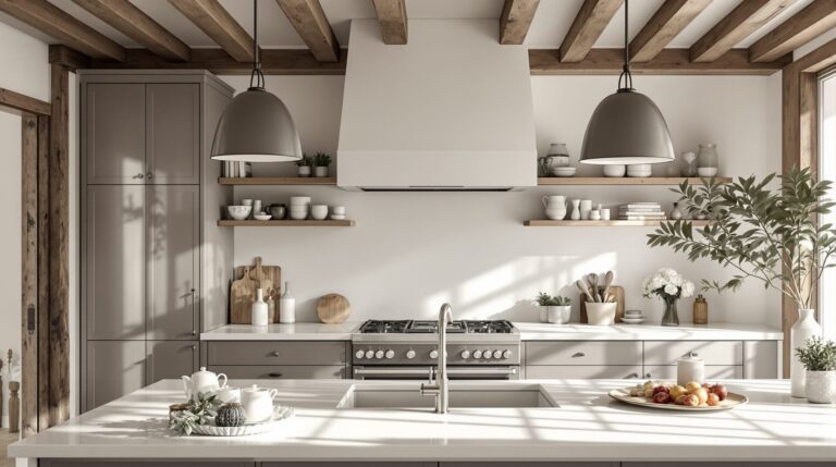 cuisine moderne maison ancienne