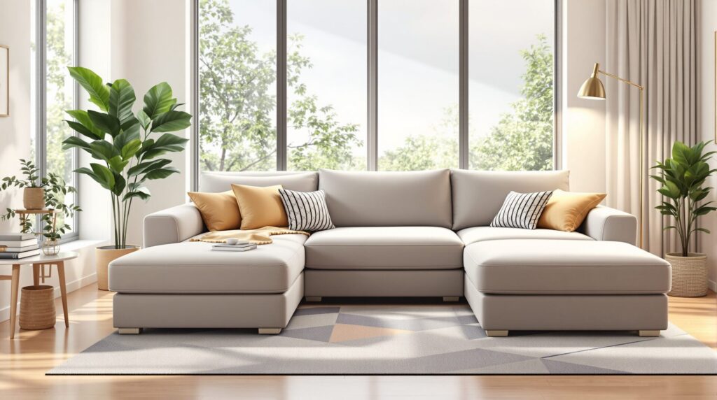 canapé d'angle convertible