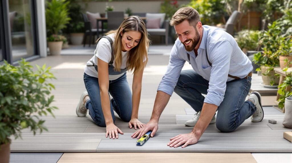 recouvrir carrelage terrasse