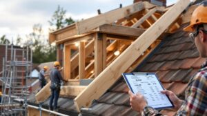 charpente chien assis