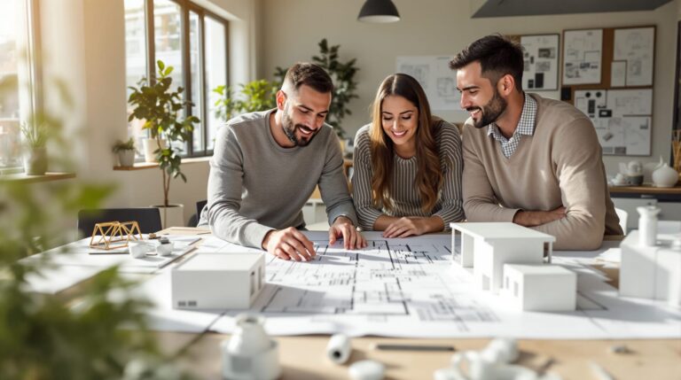 plan maison terrain étroit en longueur