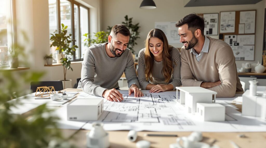 plan maison terrain étroit en longueur