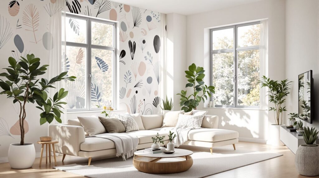 papier peint tendance