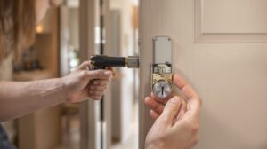 serrure à encastrer