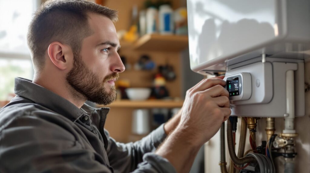 installer un thermostat chaudière gaz