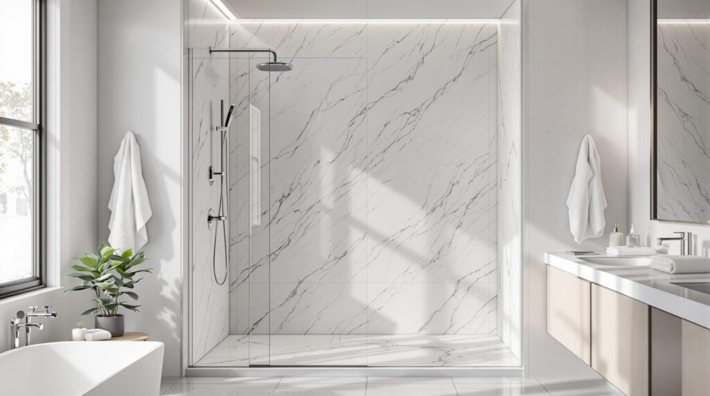 Comment rendre votre salle de bain luxueuse grâce à un panneau mural douche élégant ?