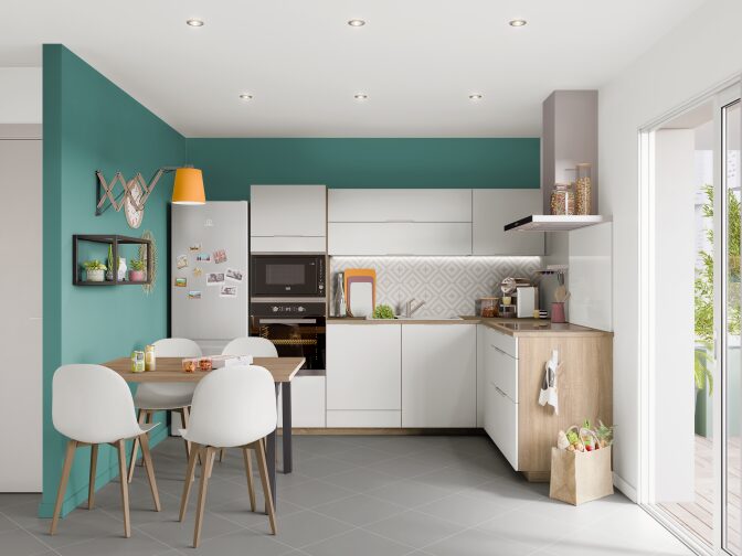 couleurs pour cuisine moderne