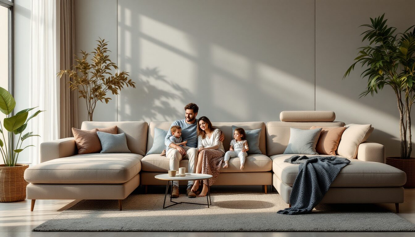 canapé d'angle convertible