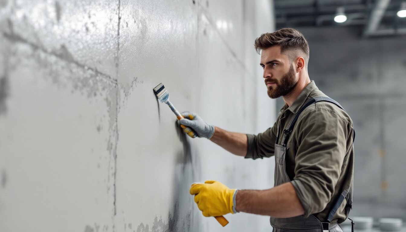 peinture beton brut