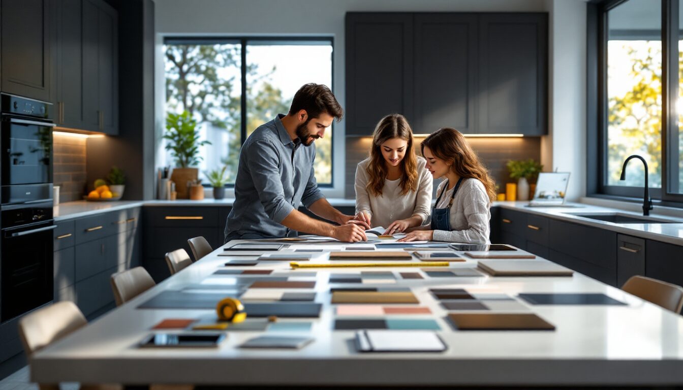 plan de travail sur mesure