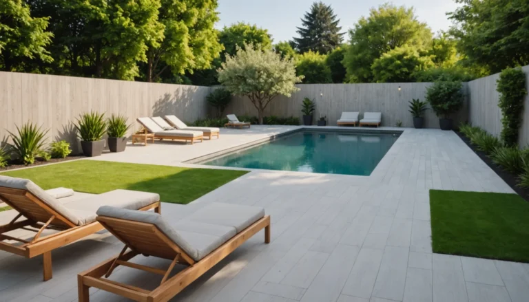 liner gris clair pour piscine
