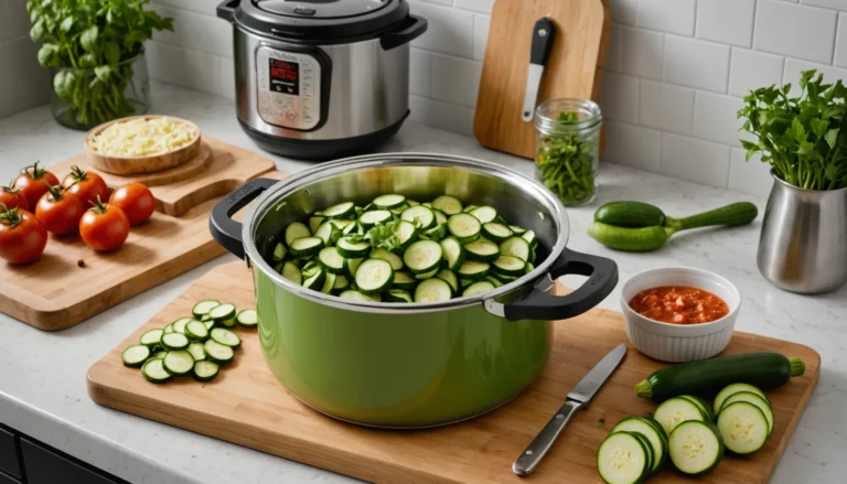 temps de cuisson des courgettes à la cocotte-minute