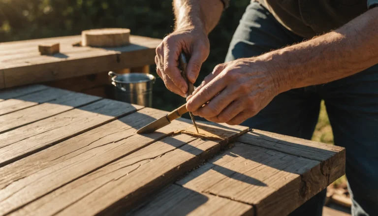 lame de terrasse bois qui se fissure