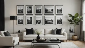 photos noir et blanc pour salon