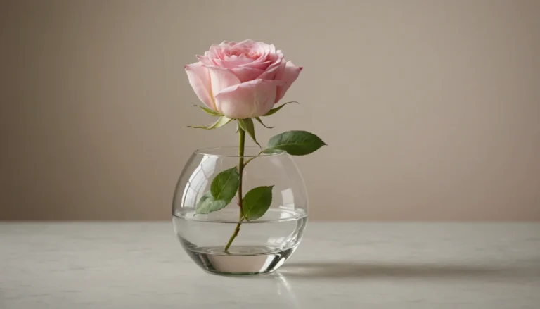 combien de temps dure une rose sans eau