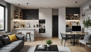 plan de 25 m² d'appartement