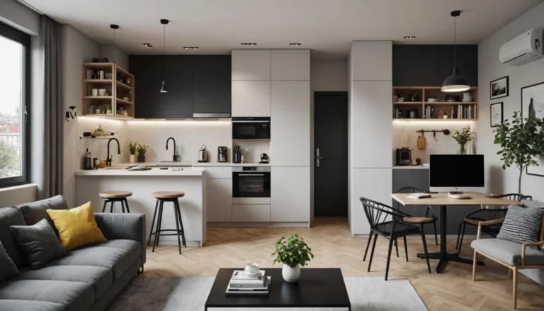 plan de 25 m² d'appartement