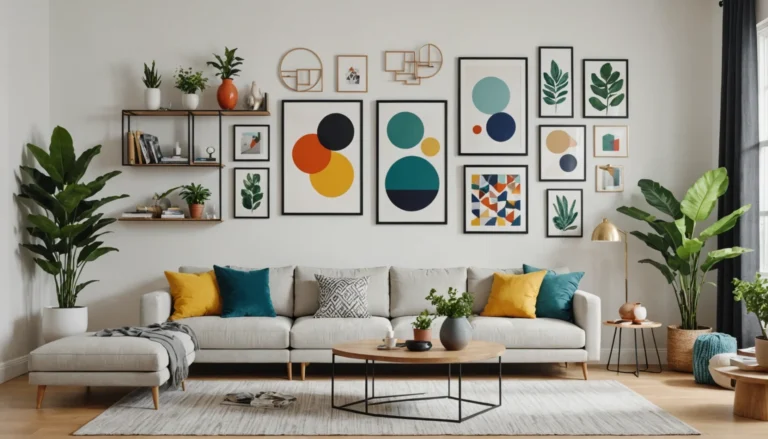 décoration murale sans papier peint