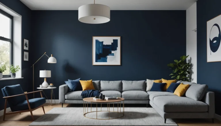 peindre deux murs d'angle en couleur