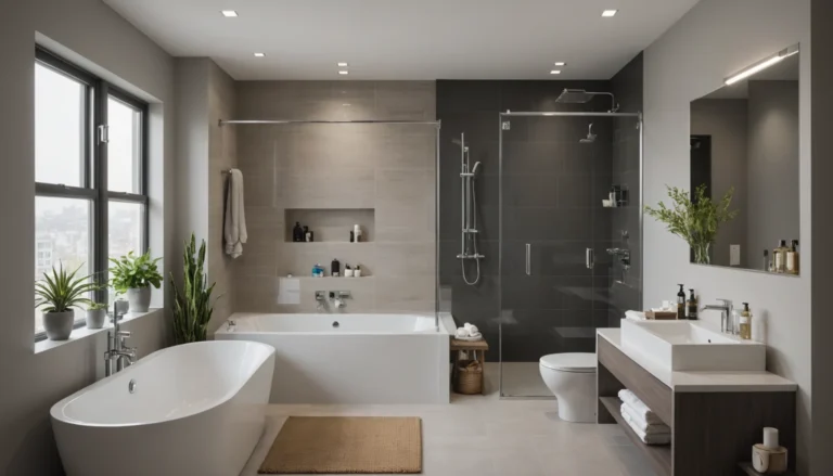 idées pour petite salle de bain avec baignoire