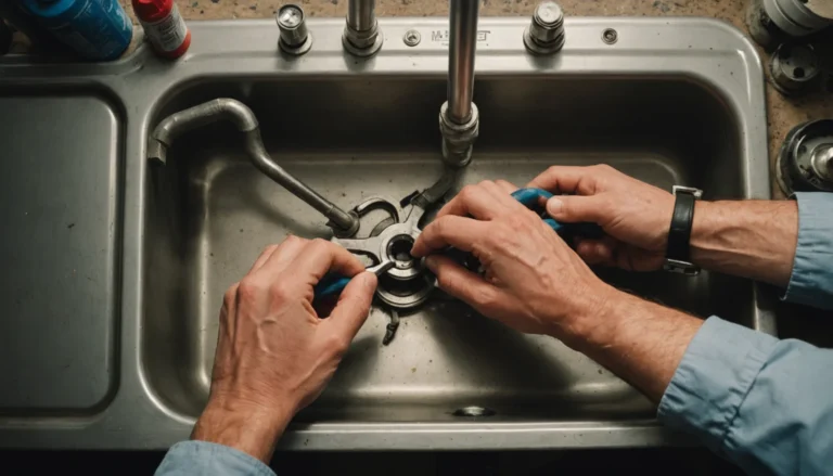 boucher trou robinet autoperceur