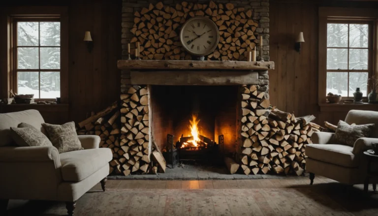 merule sur bois de chauffage