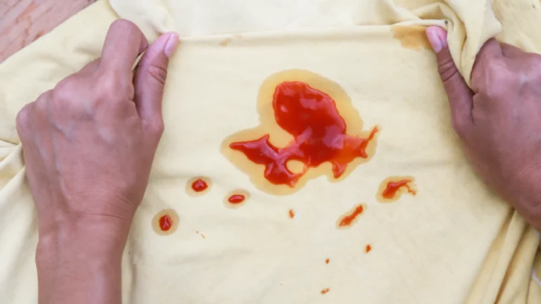 enlever tache de sang