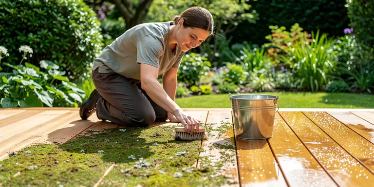 demousser une terrasse en bois
