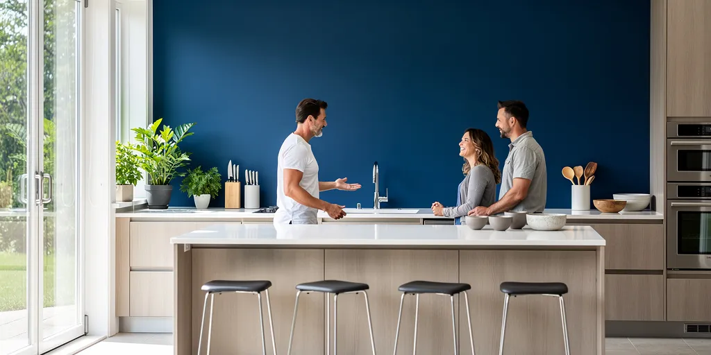 peinture cuisine idée