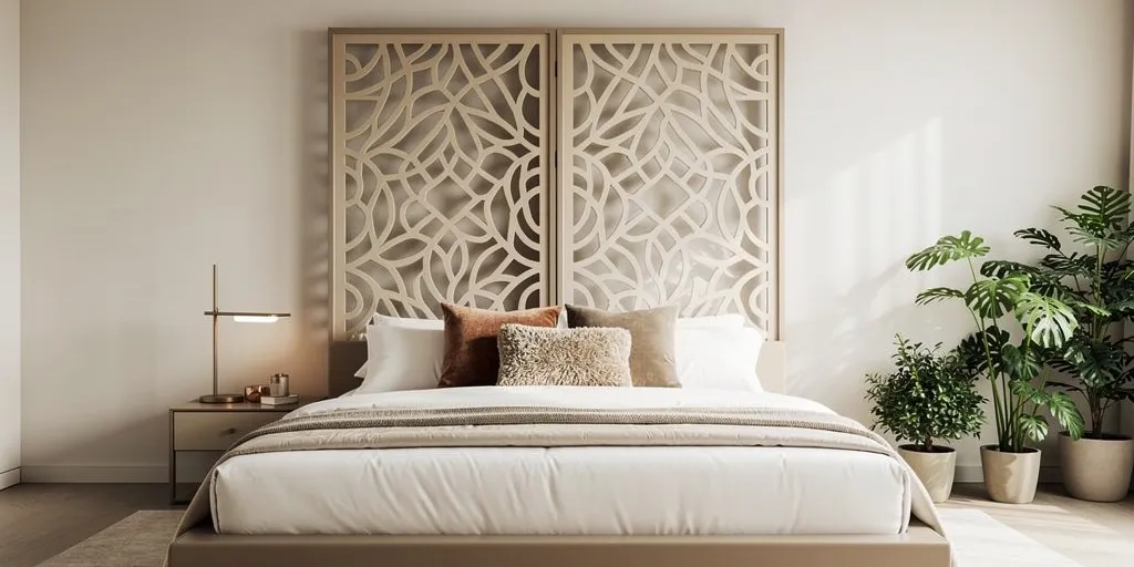 tête de lit paravent action