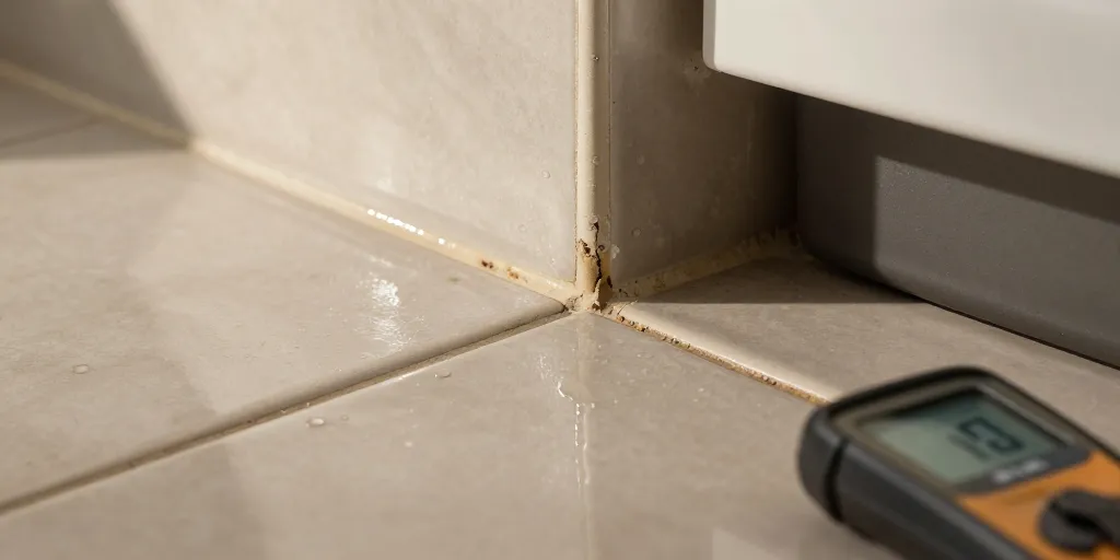 carrelage qui suinte quand il fait chaud