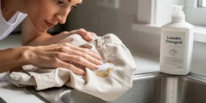 comment enlever creme solaire sur vetement