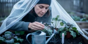 faut il arroser les plantes sous voile d'hivernage