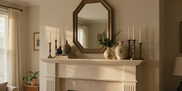 idée décoration cheminée ancienne