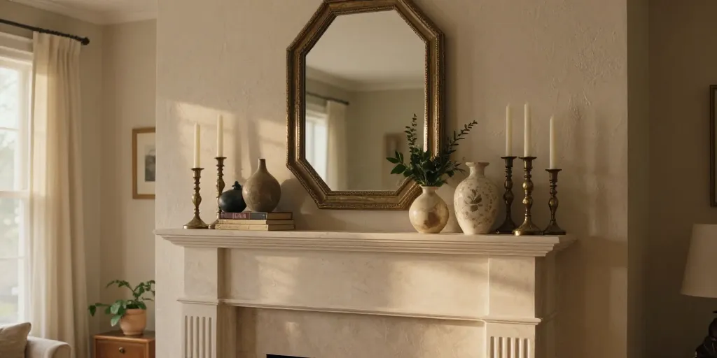 idée décoration cheminée ancienne