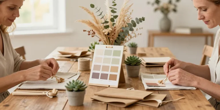 palette deco mariage