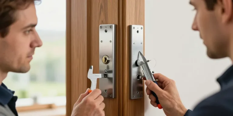 gache pour serrure 3 points