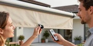 lambrequin enroulable store banne