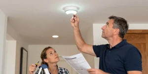 problème détecteur de mouvement reste allumé