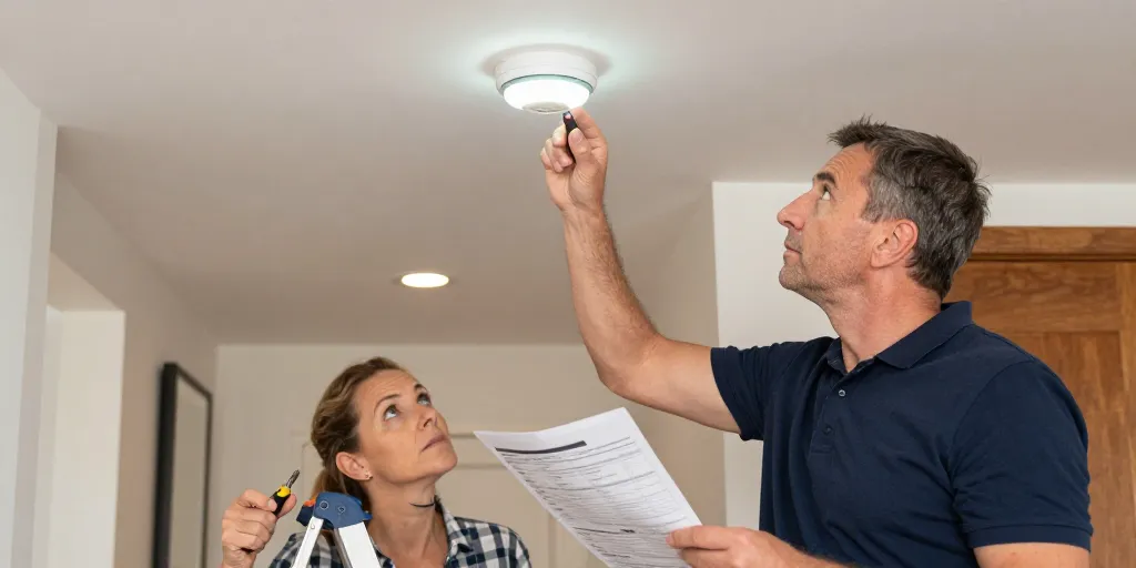 problème détecteur de mouvement reste allumé