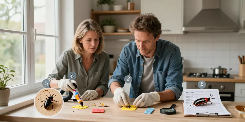 scarabées dans la maison