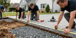 création d'allée carrossable