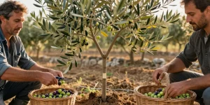 croissance olivier en terre