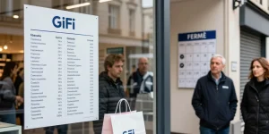 magasins gifi fermeture